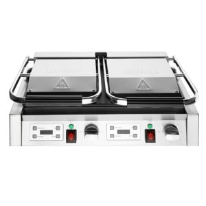 Grill Panini Double - Smooth and Grooved Plates - Buffalo