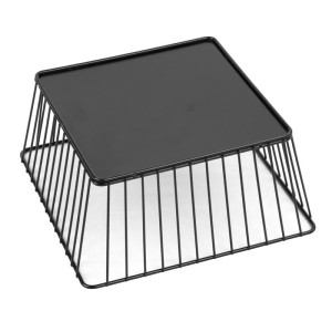 Panier Cuadrado Metálico 230 x 230 mm - Olympia