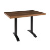 Tablero de Mesa Roble Rústico 700mm Bolero: Calidad y elegancia para su espacio