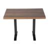 Tablero de Mesa Roble Rústico 700mm Bolero: Calidad y elegancia para su espacio