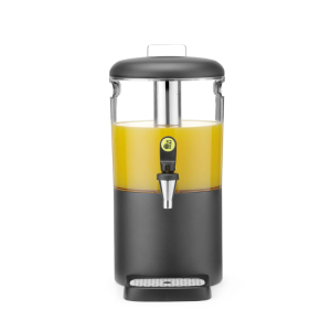 UNIQ 4 L Fruit Juice Fountain - Black - HENDI