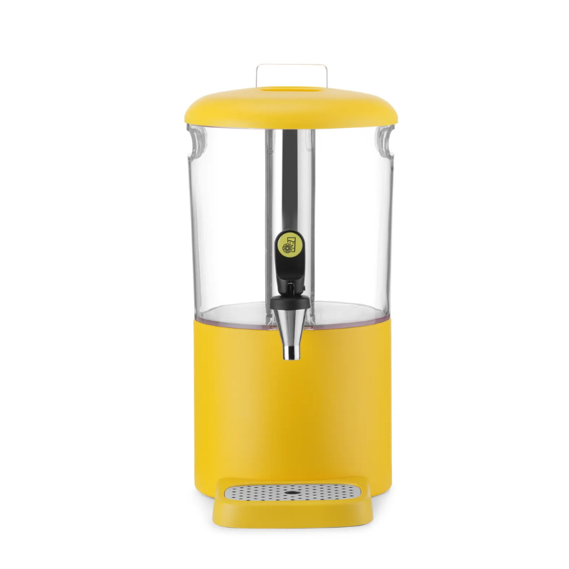 UNIQ 4 L Fruit Juice Dispenser - Yellow - HENDI UNIQ 4 L Fruit Juice Dispenser - Yellow - HENDI