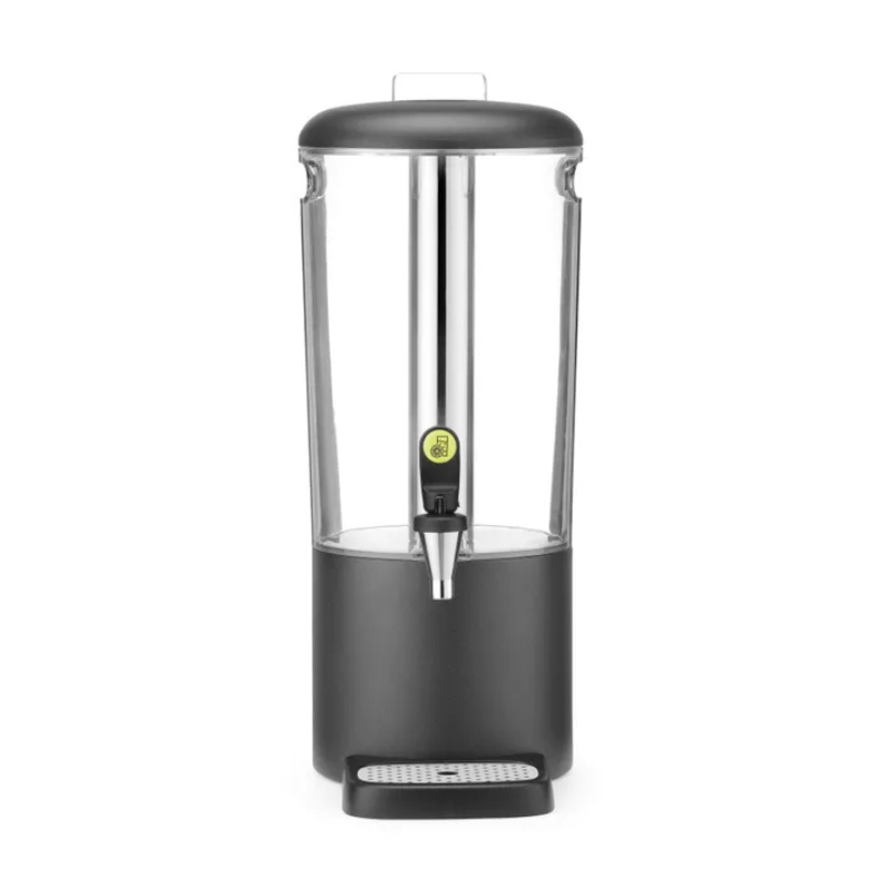 UNIQ 8 L Fruit Juice Fountain - Black - HENDI
