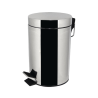 Cubo de basura con pedal de acero inoxidable - 3L - FourniResto