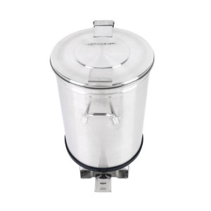 Cubo de Basura de Acero Inoxidable con Pedal - 100 L - Dynasteel