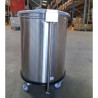 Cubo de Basura de Acero Inoxidable con Pedal - 100 L - Dynasteel