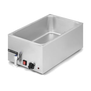Bain-Marie Profesional GN 1/1 con Drenaje - Dynasteel