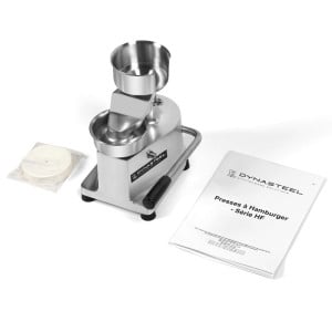Presse para hamburguesas - Ø 130 mm - Dynasteel