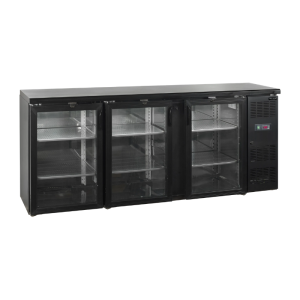 Bar Trasero Refrigerado 3 Puertas de Vidrio - 442 L | TEFCOLD CBC310G