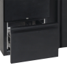 Bar Trasero Refrigerado 3 Puertas con Bisagras - 442 L TEFCOLD: Almacene y conserve sus productos frescos con este equipo de coc