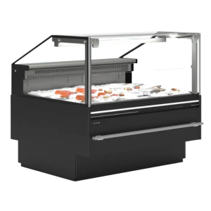 Vitrina de Servicio Premium para Pescado Fresco - 320 W