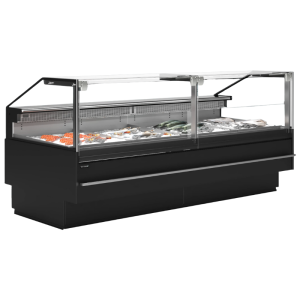 Vitrina de Servicio Premium para Pescado Fresco - 690 W