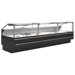 Vitrina de Servicio Premium para Pescado Fresco - 1000 W