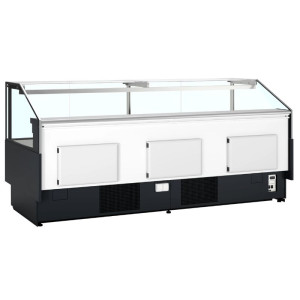 Vitrina Refrigerada de Supermercado Negra - 627 L - TEFCOLD