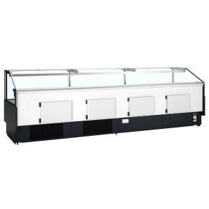 Réfrigérée de Supermarché Noir - 947 L - TEFCOLD