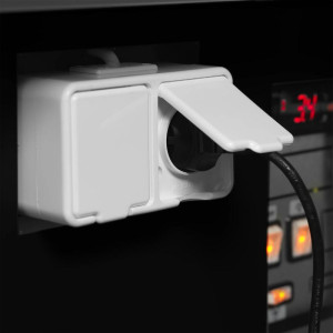 Refrigerada de Supermercado Negra - 947 L - TEFCOLD