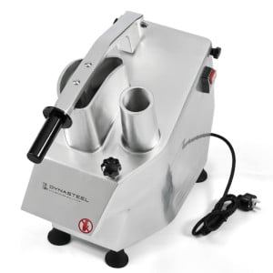 Cortador de Verduras Profesional 550 W — 2 Tolvas, Alu