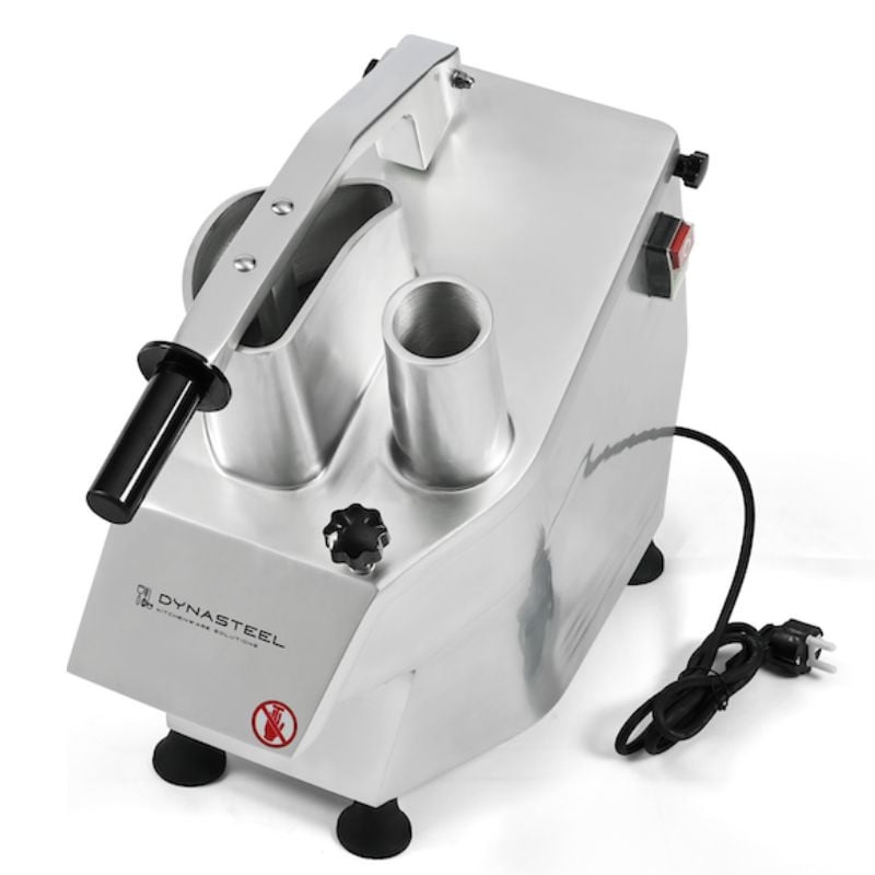 Cortador de Verduras Profesional 550 W — 2 Tolvas, Alu