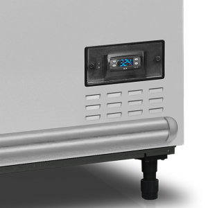 Refrigerador Congelador Tapa de Vidrio Curvado - Blanco - 500 L - TEFCOLD