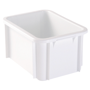 Bac Rectangular 15 L Blanco