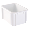 Bac Rectangular 15 L Blanco
