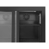 Bar Trasero Refrigerado 212 L 2 Puertas Correderas Negro