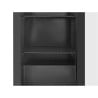 Bar Trasero Refrigerado 212 L 2 Puertas Correderas Negro