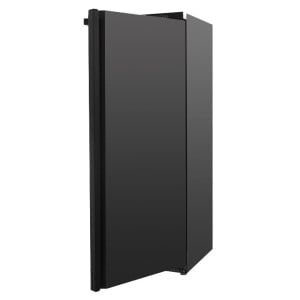 Armoire Refrigerada Positiva 376 L Negra 0/+8 °C