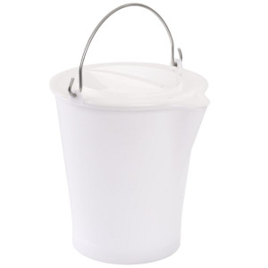 Seau 12L Pico Vertedor Inox Blanco - Gilac
