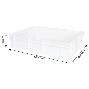Bac à Pâtons - 600 x 400 x 130 mm - 23 L - Blanco