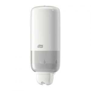 Dispensador de jabón líquido blanco Tork Elevation - Higiene óptima y diseño moderno