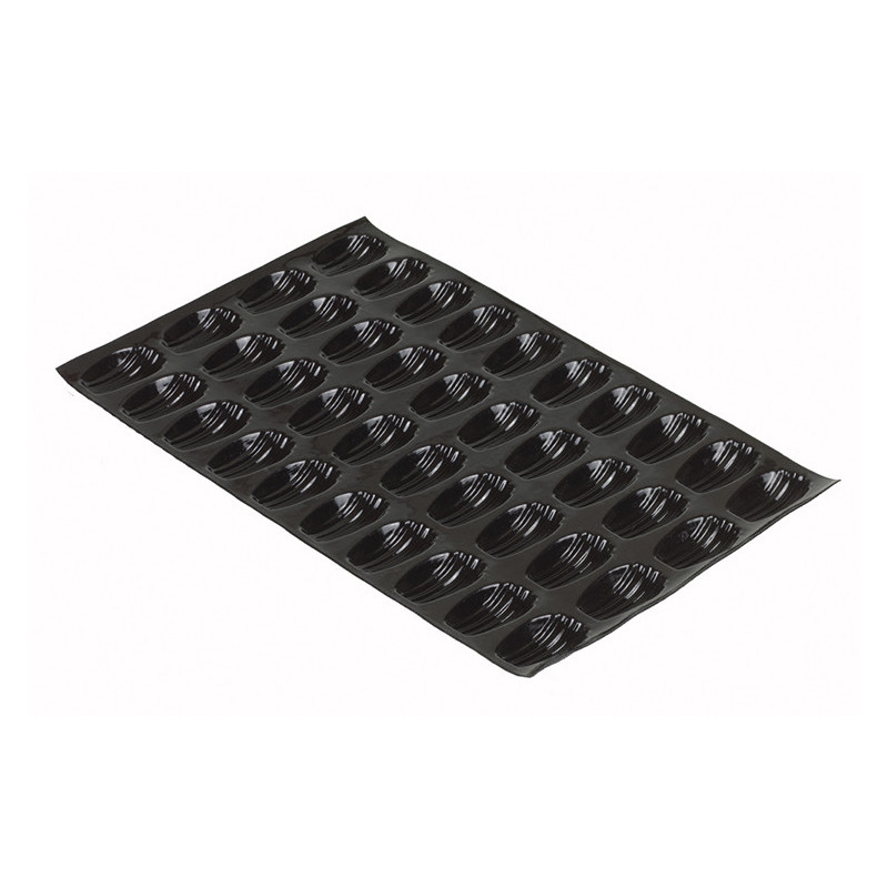 Molde para Magdalenas - 40 Cavidades - 78 x 47 mm - Matfer