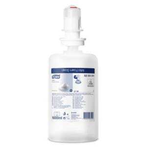 Tork Jabón Espuma Suave Transparente - Lote de 6 | Piel nutrida, fresca e hidratada