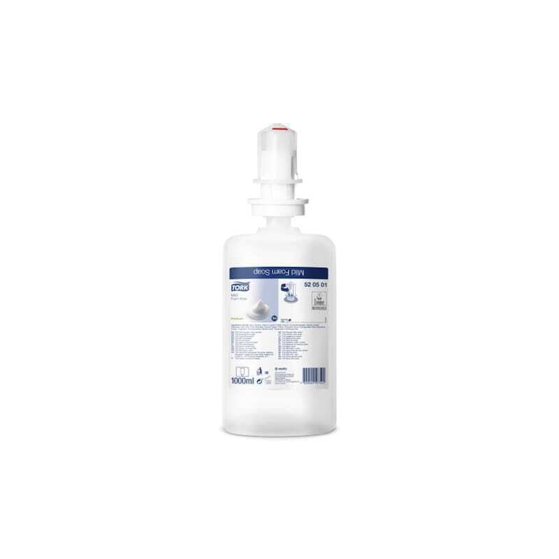 Tork Gentle Transparent Foam Soap - Pack of 6 | Nourished, fresh, and hydrated skin Tork Gentle Transparent Foam Soap - Pack of 6 | Nourished, fresh, and hydrated skin