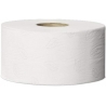 Papel higiénico mini jumbo avanzado blanco - Lote de 12 de Tork, económico y eficiente.