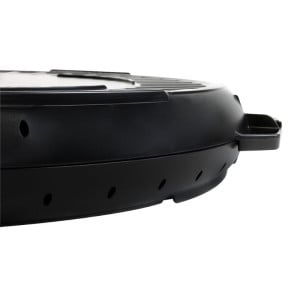 Boîte Ronde Réutilisable - Ø 330 mm - Noir - Lot de 10 - Gilac