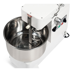 10 L Fixed Bowl and Tilting Head Mixer - 1 Speed - Dynasteel