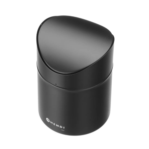 Poubelle de Table avec Couvercle Basculant - Negro - HENDI