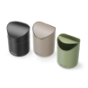 Table Trash Can with Swing Lid - Beige - HENDI