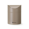 Table Trash Can with Swing Lid - Beige - HENDI