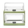 Vitrina Buffet con Tapa Deslizante UNIQ - 2 Bandejas - Verde - HENDI