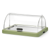 Vitrina Buffet con Tapa Deslizante UNIQ - Verde - HENDI