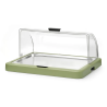 Vitrina Buffet con Tapa Deslizante UNIQ - Verde - HENDI