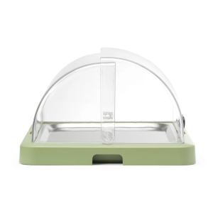 Vitrina Buffet con Tapa Deslizante UNIQ - Verde - HENDI