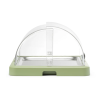 Vitrina Buffet con Tapa Deslizante UNIQ - Verde - HENDI