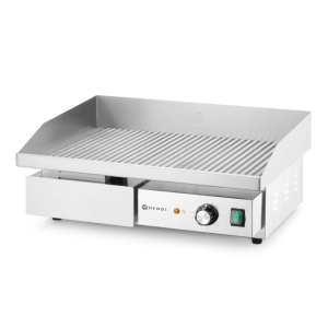 Grill Placa Ranurada - 548 x 350 mm - HENDI