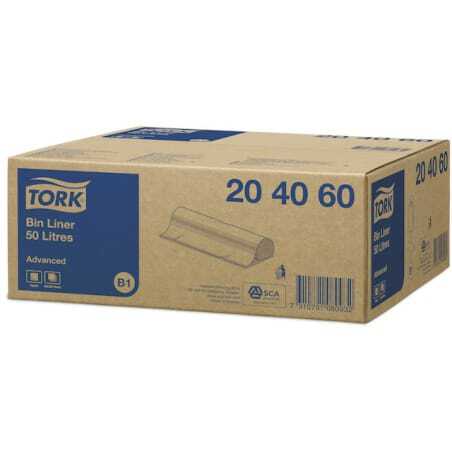 Garbage Bags 50L 10 Packs - Tork Optimal Quality