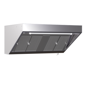 Hotte Snack 700 Led Sin Motor 1200 Dynasteel - Cocina profesional