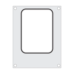 Matriz de Sellado para Selladora Manual - 187 x 137 mm - HENDI