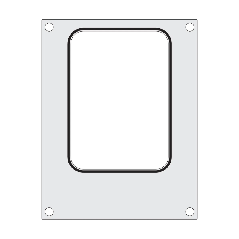 Matriz de Sellado para Selladora Manual - 187 x 137 mm - HENDI